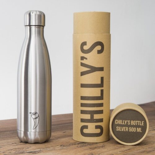 Chillys Bottle Silver Rock the Kid