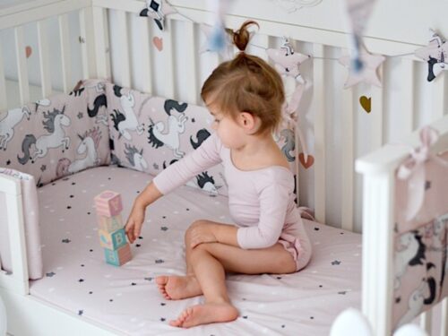 La Millou Fixleintuch Unicorn Rock the kid babyladen kinderzimmer kinderladen