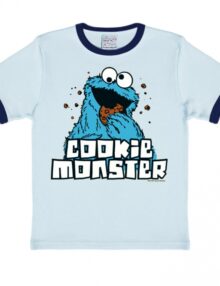 Logoshirt Lil Cookie Monster Rock The Kid rockthekid superman superhelden partnerlook kinderkleider frauenshirt