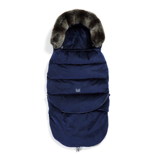 La Millou Fusssack Combo Navy Muff handschuhe kiwahandschuhe kinderwagen Rock the kid babyladen rockthekid babyfusssack winteraccessoires