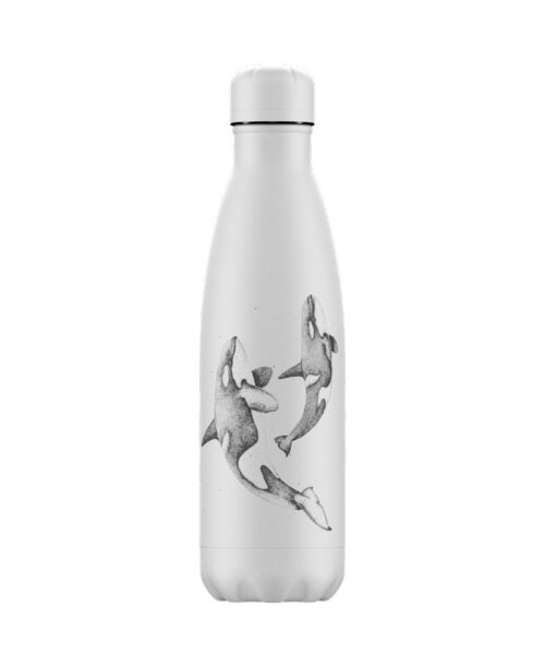 Chilly's Bottle Orca Rock the Kid rockthekid edelstahlflasche trinkflasche